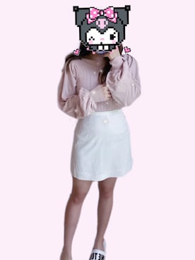 「通勤穿搭」｜「アイテム（シューズ）」を使った、ななみさん（レディース・155cm）の春コーディネート