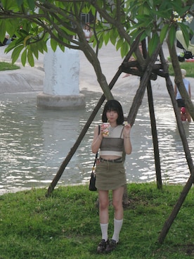Isabel ୨୧*˚·さん（レディース・158cm）の春コーディネート