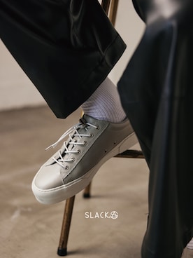 「SLACK FOOTWEAR（スラックフットウェア）のアイテム」を使った、kuranagaさん（メンズ・177cm）の夏コーディネート