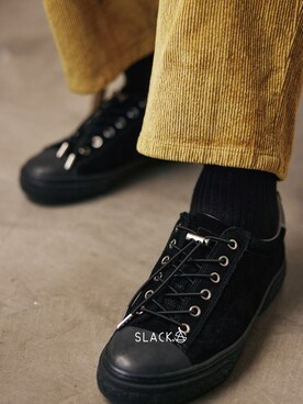 「SLACK FOOTWEAR（スラックフットウェア）のアイテム」を使った、kuranagaさん（メンズ・177cm）の夏コーディネート