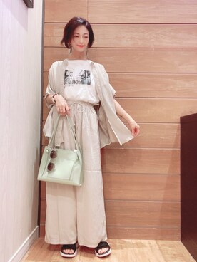 aaamiさん（レディース・154cm）の夏コーディネート