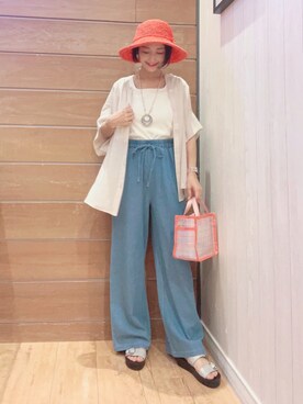 aaamiさん（レディース・154cm）の春コーディネート