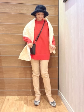 aaamiさん（レディース・154cm）の冬コーディネート