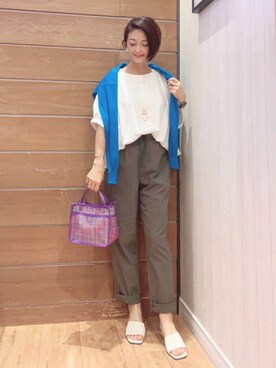 aaamiさん（レディース・154cm）の春コーディネート