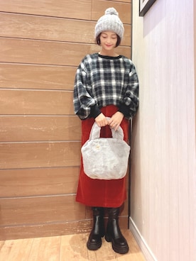 aaamiさん（レディース・153cm）の冬コーディネート