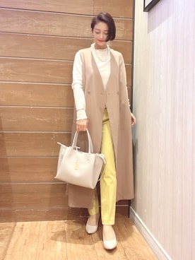 aaamiさん（レディース・154cm）の春コーディネート