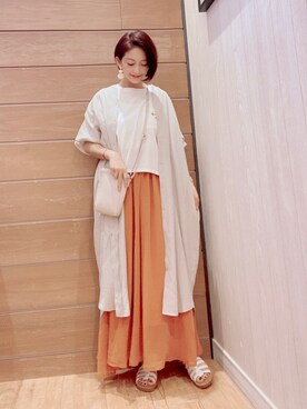 aaamiさん（レディース・154cm）の春コーディネート