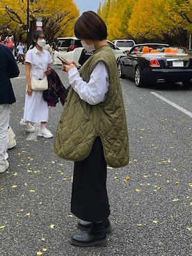 「JOURNAL STANDARD（ジャーナルスタンダード）のアイテム」を使った、bibbbiさん（骨格ウェーブ・レディース・160cm）の秋コーディネート