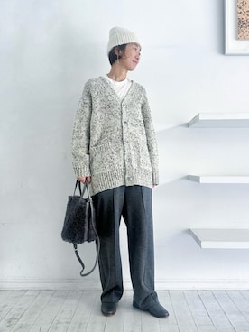 「vangi（バンギ）のアイテム」を使った、TOMORROWLAND_yamaokaさん（レディース・167cm）の秋コーディネート