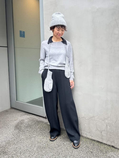 ウールミルドスムース イージーパンツ（その他パンツ）｜GALERIE