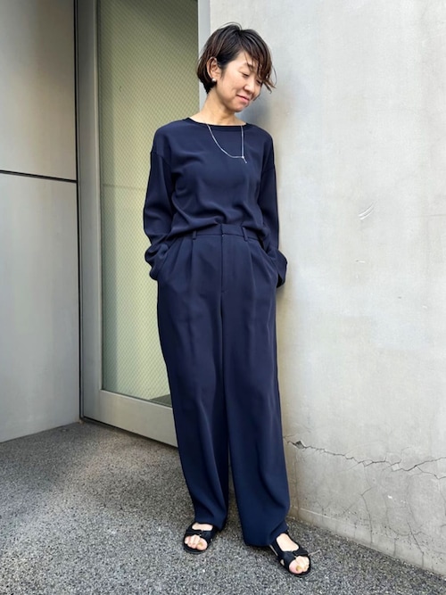 【GALERIE VIE】ダブルクロス プルオーバーシャツ ダブルクロス プルオーバーシャツ（シャツ/ブラウス）｜GALERIE