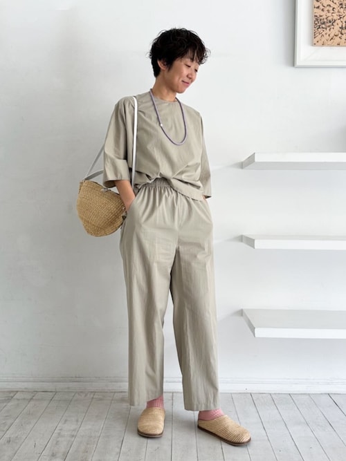 コットンツイル イージーチノパンツ（その他パンツ）｜GALERIE