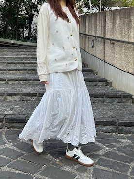 「caban（キャバン）のアイテム」を使った、mihoさん（レディース・156cm）の冬コーディネート