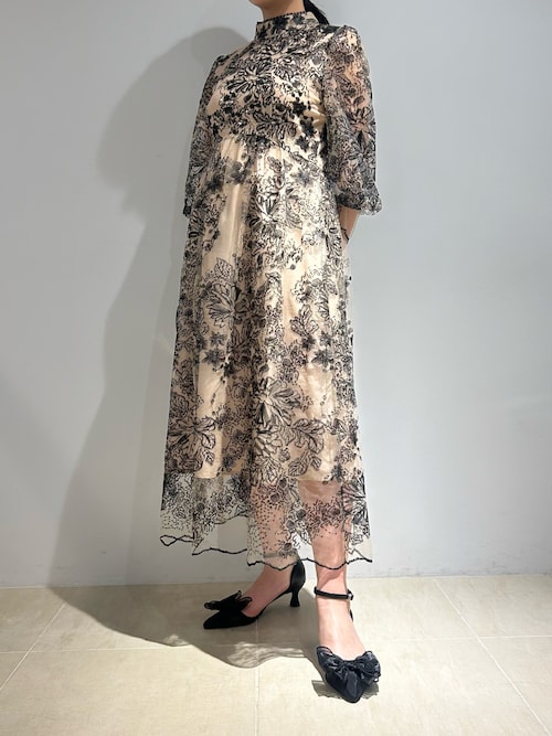 セール】シアーリボンポインテッドトゥセパレートパンプス 結婚式