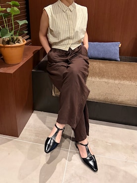 「STYLEMIXER（スタイルミキサー）のアイテム」を使った、mihoさん（レディース・156cm）の夏コーディネート