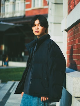 「アイテム（ジャケット/アウター）」を使った、ゆーしさん（メンズ・177cm）の秋コーディネート