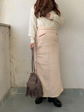 YUIさん（レディース・162cm）の冬コーディネート