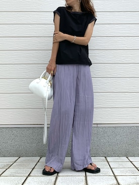 「HERMES（エルメス）のアイテム」を使った、yuriさん（レディース・155cm）の夏コーディネート