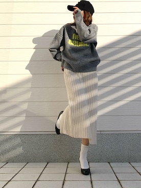 「CELINE（セリーヌ）のアイテム」を使った、yuriさん（レディース・155cm）の冬コーディネート