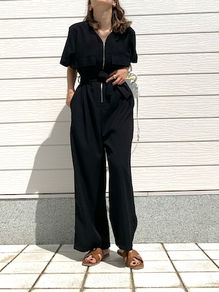 Q（キュー）の「ジャンプスーツ（つなぎ/オールインワン）」 - WEAR