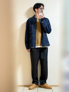 「GLOBAL WORK（グローバルワーク）のアイテム」を使った、Sammyサミーさん（メンズ・177cm）の春コーディネート