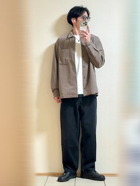 「GLOBAL WORK（グローバルワーク）のアイテム」を使った、Sammyサミーさん（メンズ・177cm）の春コーディネート