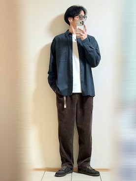 「GLOBAL WORK（グローバルワーク）のアイテム」を使った、Sammyサミーさん（メンズ・177cm）の春コーディネート