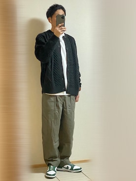 「アイテム（デジタル腕時計）」を使った、Sammyサミーさん（メンズ・177cm）の秋コーディネート