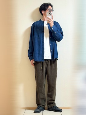 Sammyサミーさん（骨格ナチュラル・メンズ・177cm）の秋コーディネート
