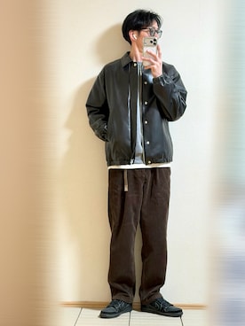 「Ray-Ban（レイバン）のアイテム」を使った、Sammyサミーさん（メンズ・177cm）の春コーディネート