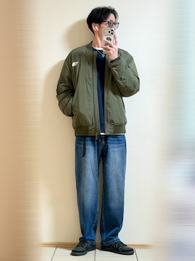 「アイテム（ファッション雑貨）」を使った、Sammyサミーさん（メンズ・177cm）の秋コーディネート