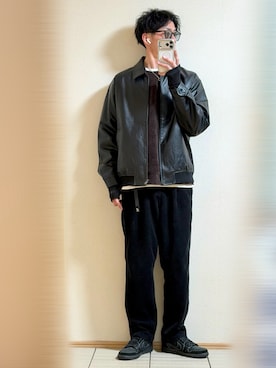 「GLOBAL WORK（グローバルワーク）のアイテム（トップス）」を使った、Sammyサミーさん（メンズ・177cm）の春コーディネート