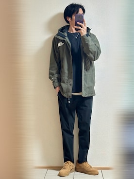 「マウンテンパーカー」｜Sammyサミーさん（メンズ・177cm・40代）の秋コーディネート