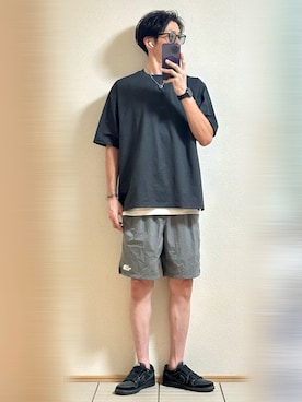 「アイテム（トップス）」を使った、Sammyサミーさん（メンズ・177cm）の夏コーディネート