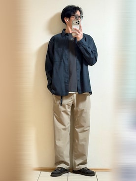 「GLOBAL WORK（グローバルワーク）のアイテム」を使った、Sammyサミーさん（メンズ・177cm）の夏コーディネート