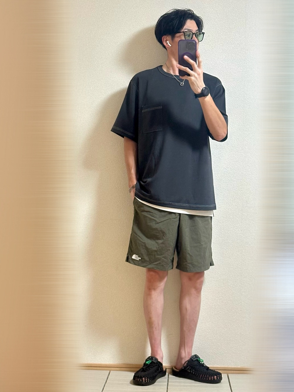 Sammyサミーさんの「KEEN UNEEK II CONVERTIBLE / キーン ユニーク ツー コンバーチブル（KEEN）」を使ったコーディネートの1枚目の写真