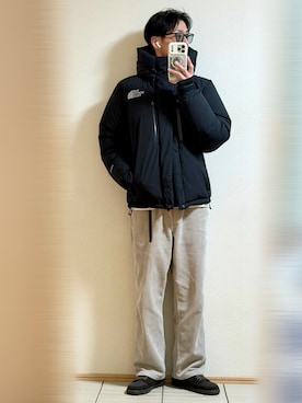 「アイテム（手袋）」を使った、Sammyサミーさん（メンズ・177cm）の冬コーディネート