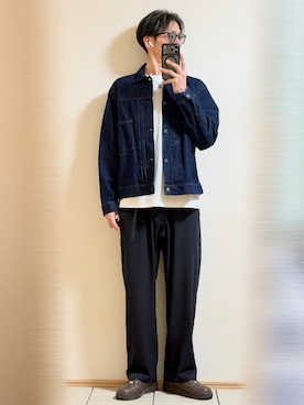 「Ray-Ban（レイバン）のアイテム」を使った、Sammyサミーさん（メンズ・177cm）の秋コーディネート