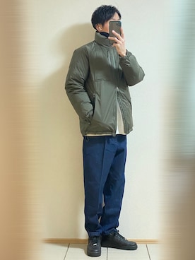 「GLOSTER（グロスター）のアイテム」を使った、Sammyサミーさん（メンズ・177cm）の冬コーディネート