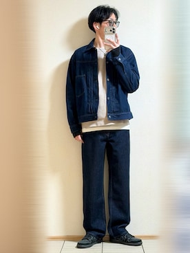 「GLOBAL WORK（グローバルワーク）のアイテム（トップス）」を使った、Sammyサミーさん（メンズ・177cm）の春コーディネート