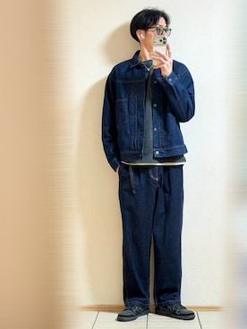 「GLOBAL WORK（グローバルワーク）のアイテム（トップス）」を使った、Sammyサミーさん（メンズ・177cm）の春コーディネート