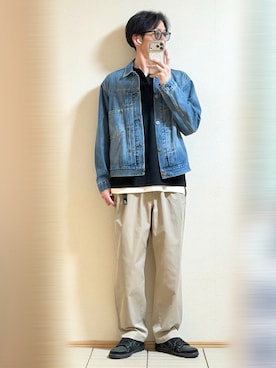 「Magine（マージン）のアイテム」を使った、Sammyサミーさん（メンズ・177cm）の春コーディネート