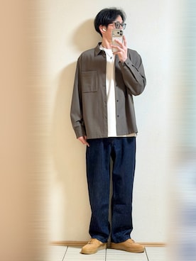 「GLOBAL WORK（グローバルワーク）のアイテム」を使った、Sammyサミーさん（メンズ・177cm）の春コーディネート