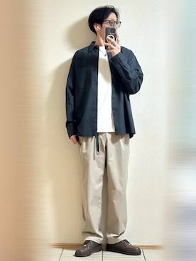 「アイテム（ファッション雑貨）」を使った、Sammyサミーさん（メンズ・177cm）の秋コーディネート