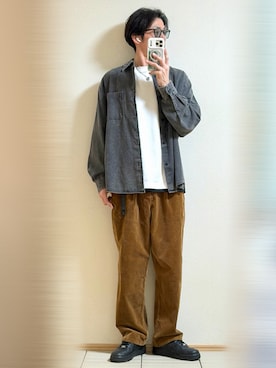 「NIKE(ナイキ)のアイテム」を使った、Sammyサミーさん(メンズ・177cm)の秋コーディネート