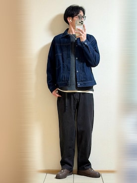 「GLOBAL WORK（グローバルワーク）のアイテム（トップス）」を使った、Sammyサミーさん（メンズ・177cm）の春コーディネート