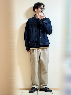 「GLOBAL WORK（グローバルワーク）のアイテム」を使った、Sammyサミーさん（メンズ・177cm）の春コーディネート