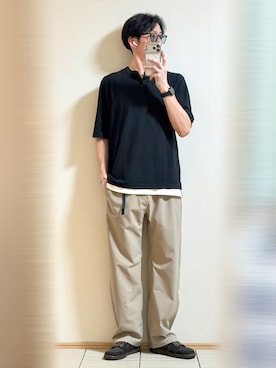 「アイテム（ファッション雑貨）」を使った、Sammyサミーさん（メンズ・177cm）の春コーディネート