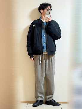 Sammyサミーさん(メンズ・177cm)の春コーディネート