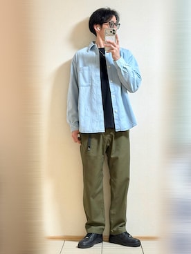 「GLOBAL WORK（グローバルワーク）のアイテム」を使った、Sammyサミーさん（メンズ・177cm）の春コーディネート